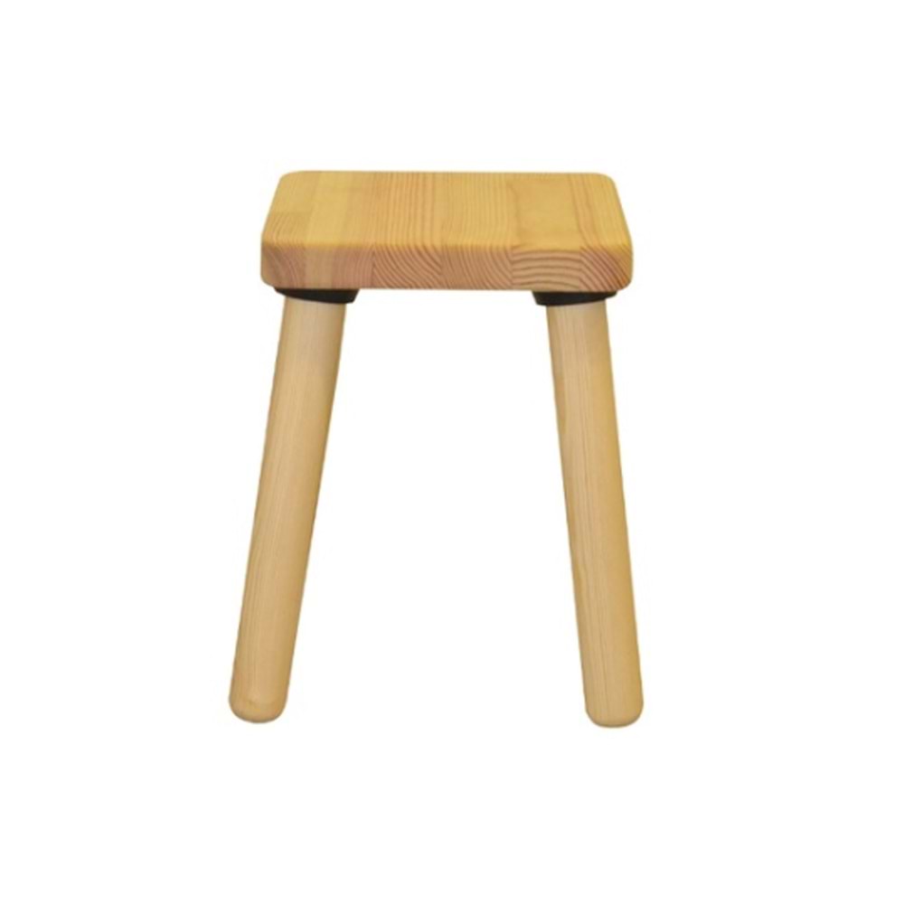 Damla Toys Ahşap Çocuk Oyun Taburesi %100 Doğal