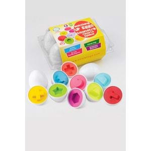 Circle Toys 6'lı Geometrik Yumurta Eşleme Oyunu