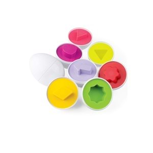 Circle Toys 6'lı Geometrik Yumurta Eşleme Oyunu