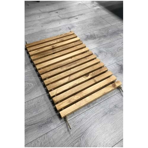 Katlanabilir Ahşap Paspas 60x40 cm.