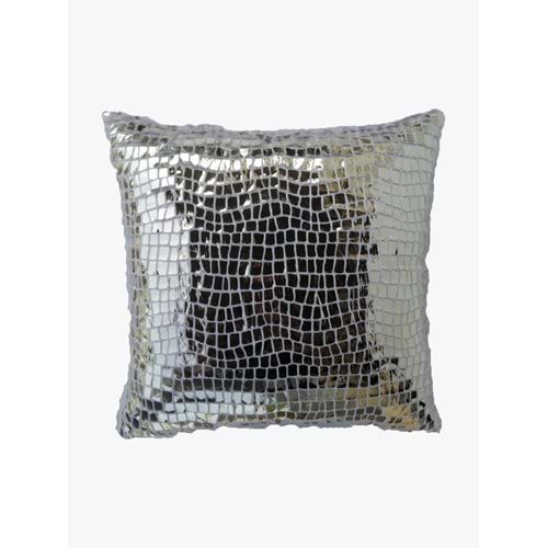 Gold Renk Pullu Payetli Yastık Kırlent Kılıfı 45x45 cm.